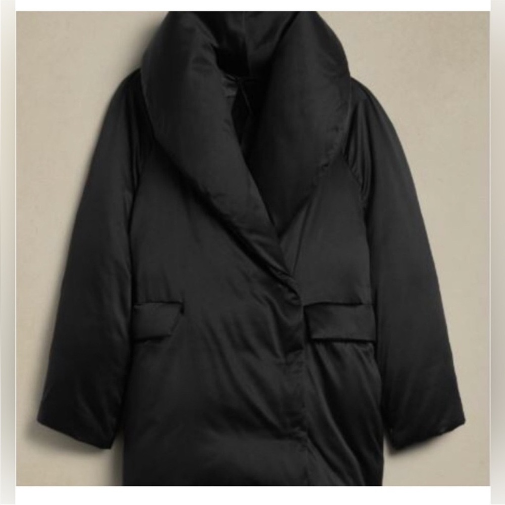 Banana Republic Lucila Satin Puffer Women's Coat